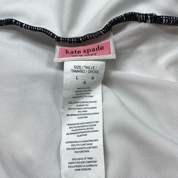 KATE SPADE BUNNY GINGHAM ONE PIECE SWIMSUIT - Picture 6 of 6